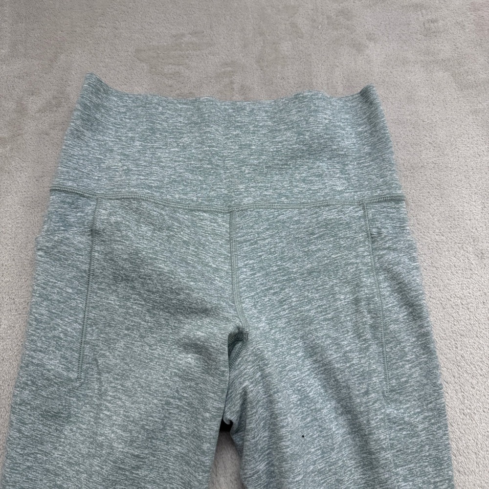 Athleta Salutation Stash Pocket II Softluxe Tight Women XS Grey Leggings Pilates - Picture 2 of 11